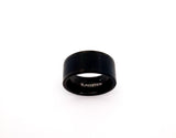 Tungsten Black Band Ring | Brushed