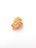 Lion Head Ring | Gold Plated