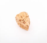 Lion Head Ring | Gold Plated