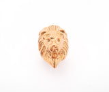 Lion Head Ring | Gold Plated