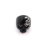 Two-Tone Skull Ring | Stainless Steel