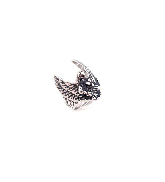 Mens Flying Eagle Ring