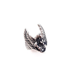 Mens Flying Eagle Ring