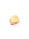 Mens Square Ring with Gloss Finish | Stainless Steel