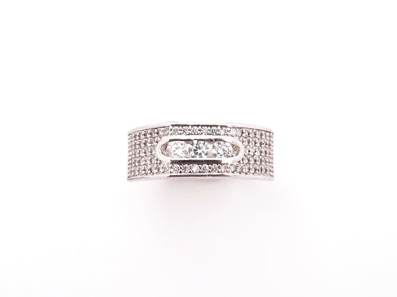 Unisex Iced-Out Ring | Premium CZ Crystal