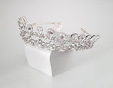 Pear-Shape Rhinestone Burst Tiara