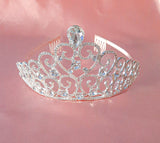 Rhinestone Swirl Tiara