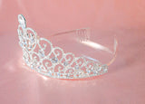 Rhinestone Swirl Tiara