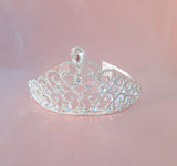 Rhinestone Swirl Tiara