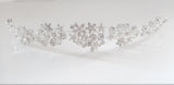 Circle-Cut Rhinestone Hair Vine