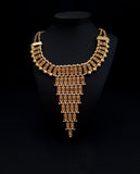 Gold Beaded Egyptian Style Choker