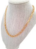 Oval Link Chain | Gold