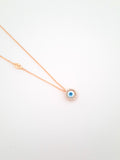 Evil Eye Necklace | Gold