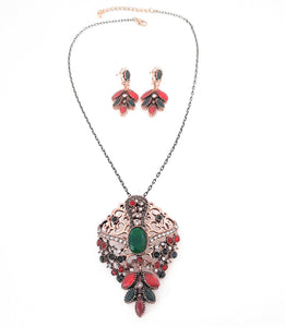 Turkish Style Vintage Necklace Set