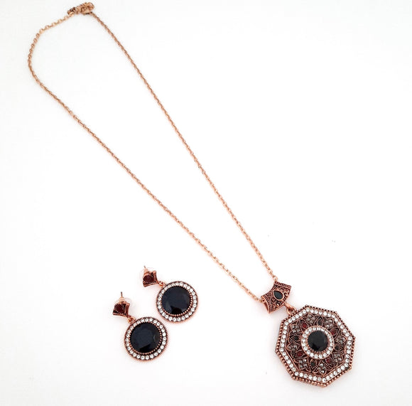 Turkish Style Vintage Necklace Set