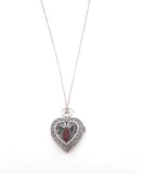 Heart Watch Necklace