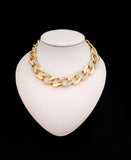 Woman's Gold Link Necklace