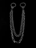 Double-Layer Handcuff Pant Chain