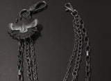 Multi-Layer Metal Pant Chain with Eagle