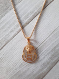 Pharaoh Pendant | Gold Plated