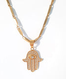 The Hamsa Hand Pendant