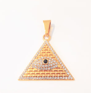 Eye of Providence Pendant | Gold Plated