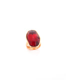 Ring with Large Red Stone