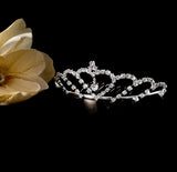 Girls Rhinestone Tiara Comb