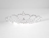 Girls Rhinestone Tiara Comb