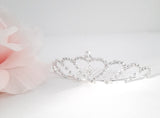 Girls Rhinestone Tiara Comb