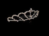 Girls Rhinestone Tiara Comb