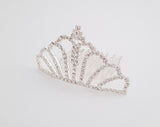 Girls Rhinestone Tiara Comb