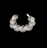 Rhinestone Twist Bracelet