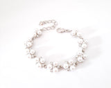 Pearl and Crystal Bridal Bracelet