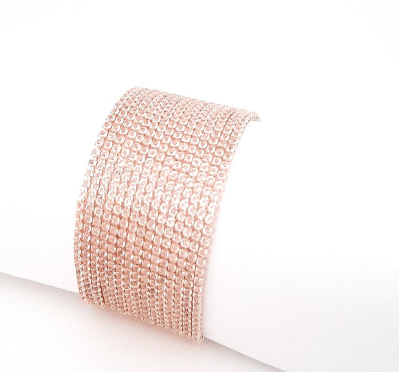 Rose Gold Multi-Strand Bracelet